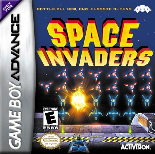 Caratula de Space Invaders para Game Boy Advance
