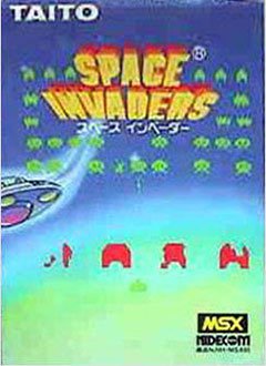 Caratula de Space Invaders para MSX
