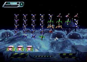 Pantallazo de Space Invaders para PlayStation