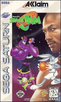 Caratula de Space Jam para Sega Saturn