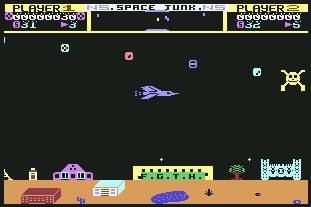 Pantallazo de Space Junk para Commodore 64