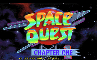 Pantallazo de Space Quest I: Roger Wilco in the Sarien Encounter para PC
