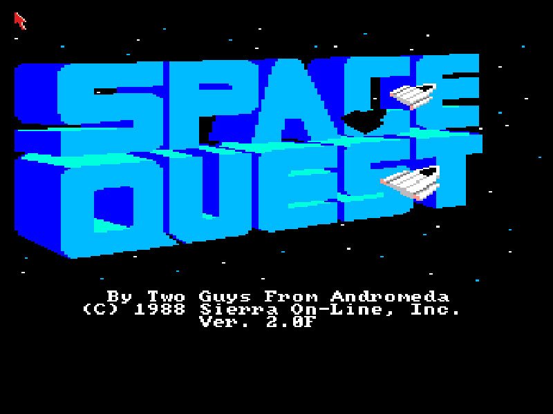 Pantallazo de Space Quest II: Chapter II - Vohaul's Revenge para Amiga