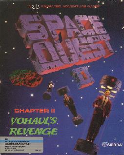 Caratula de Space Quest II: Vouhaul's Revenge para PC