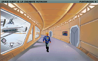 Pantallazo de Space Quest V: The Next Mutation para PC