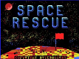Pantallazo de Space Rescue para MSX