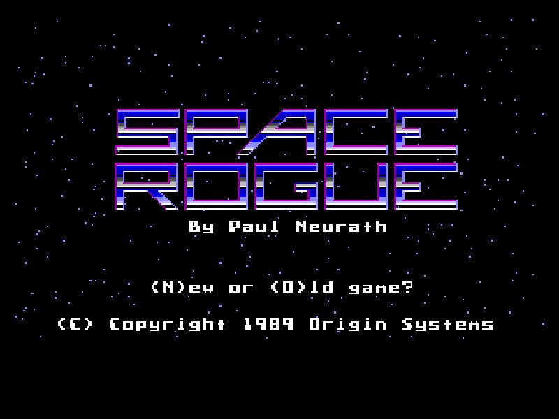 Pantallazo de Space Rogue para Amiga