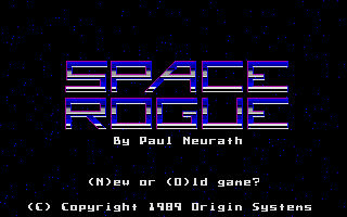 Pantallazo de Space Rogue para Atari ST