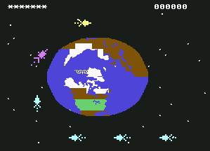 Pantallazo de Space Sentinel para Commodore 64