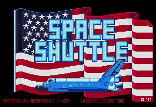 Pantallazo de Space Shuttle para Atari ST