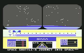 Pantallazo de Space Shuttle para Commodore 64
