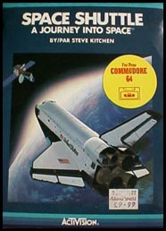 Caratula de Space Shuttle para Commodore 64