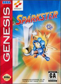 Caratula de Sparkster para Sega Megadrive