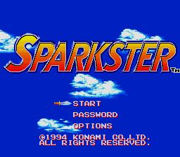 Pantallazo de Sparkster para Sega Megadrive