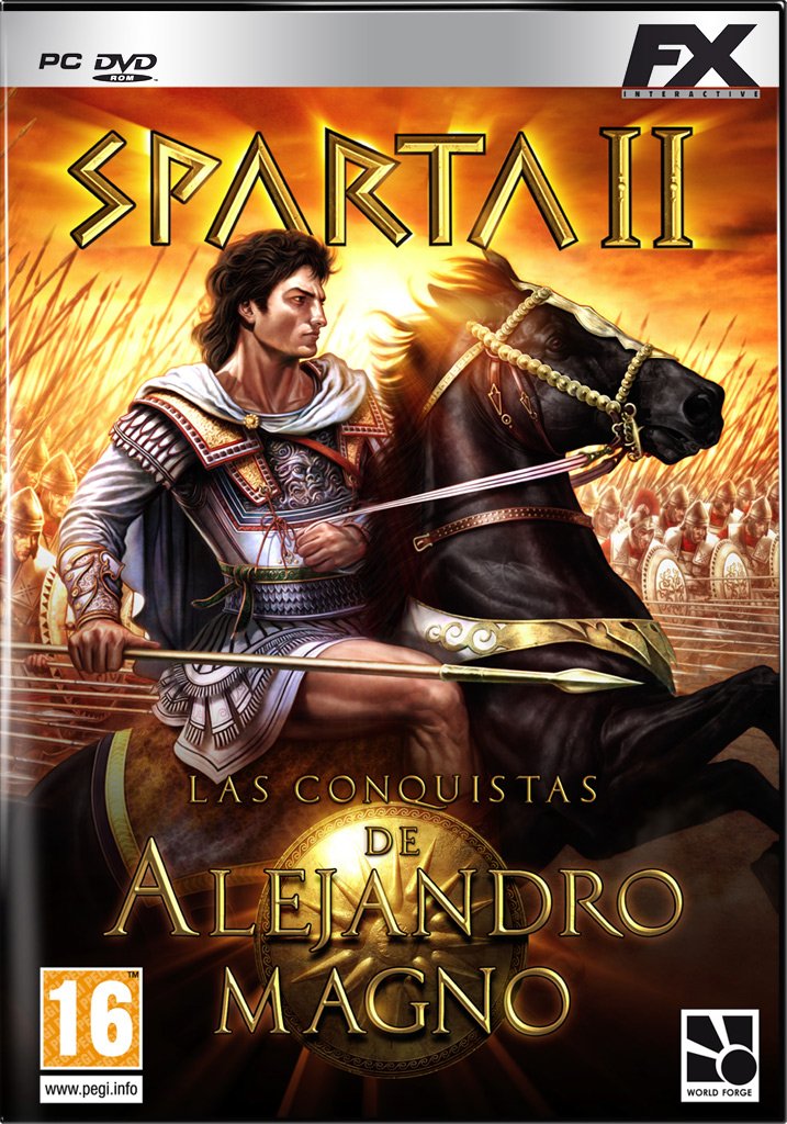Caratula de Sparta II: Las Conquistas de Alejandro Magno para PC