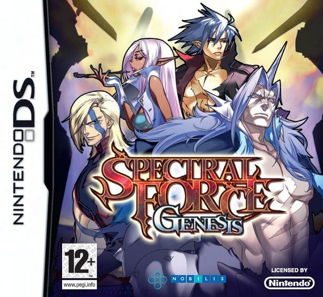 Caratula de Spectral Force Genesis para Nintendo DS