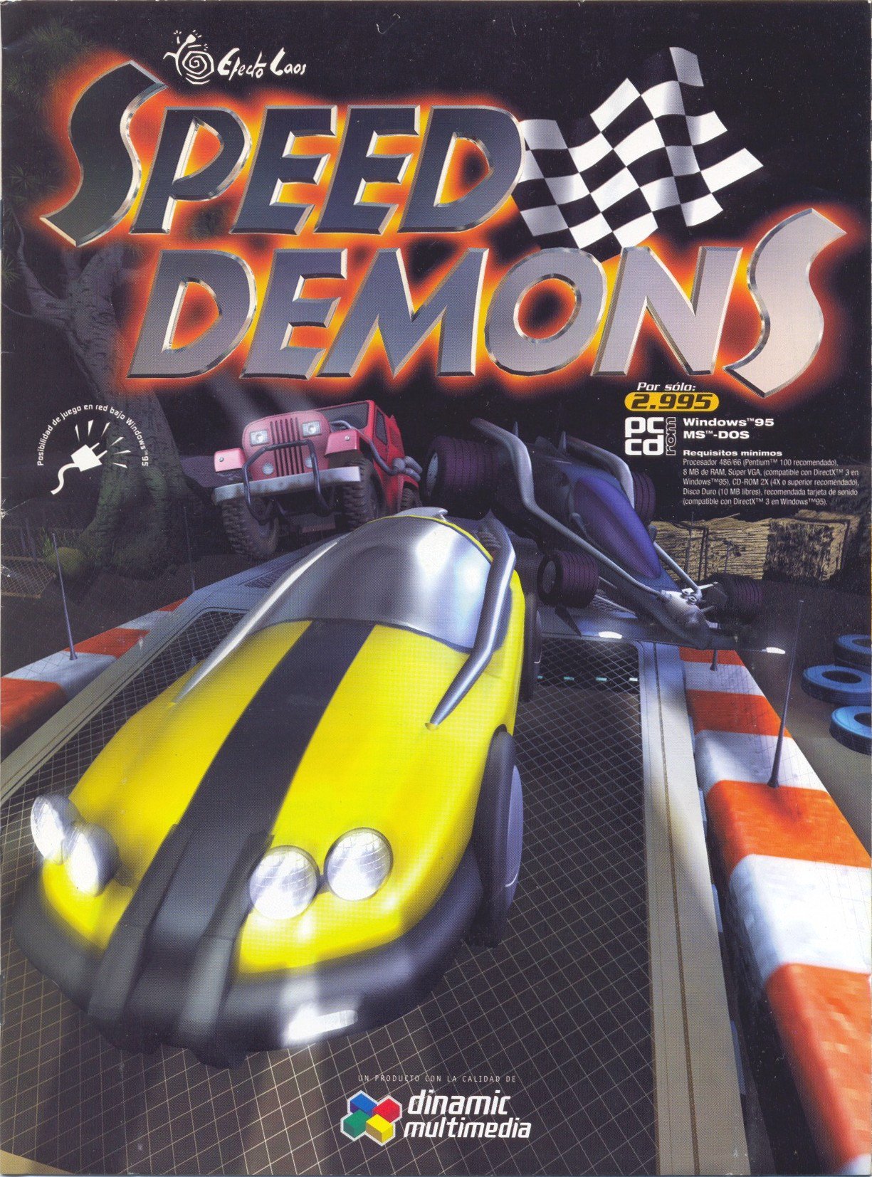 Caratula de Speed Demons para PC