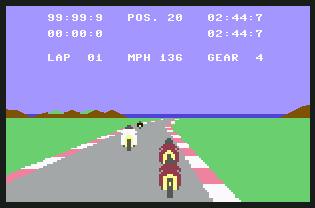 Pantallazo de Speed King para Commodore 64