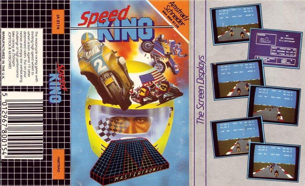 Caratula de Speed King para Amstrad CPC