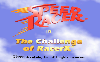 Pantallazo de Speed Racer in The Challenge of Racer X para PC