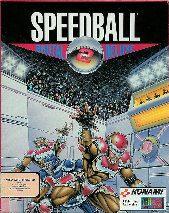 Caratula de Speedball 2: Brutal Deluxe para Amiga