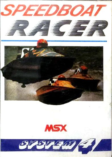 Caratula de Speedboat Racer para MSX