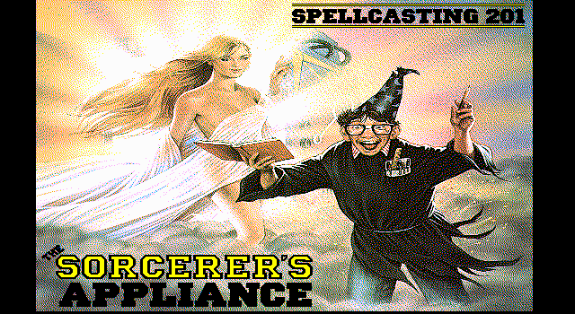 Pantallazo de Spellcasting 201: The Sorcerer's Appliance para PC