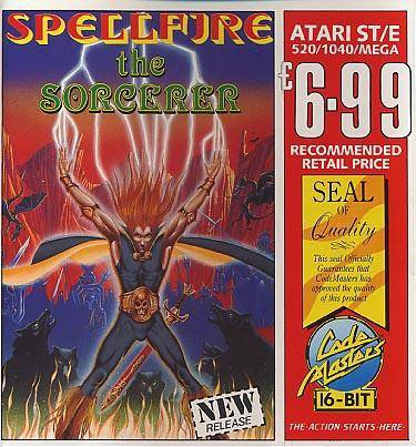 Caratula de Spellfire the Scorcerer para Atari ST