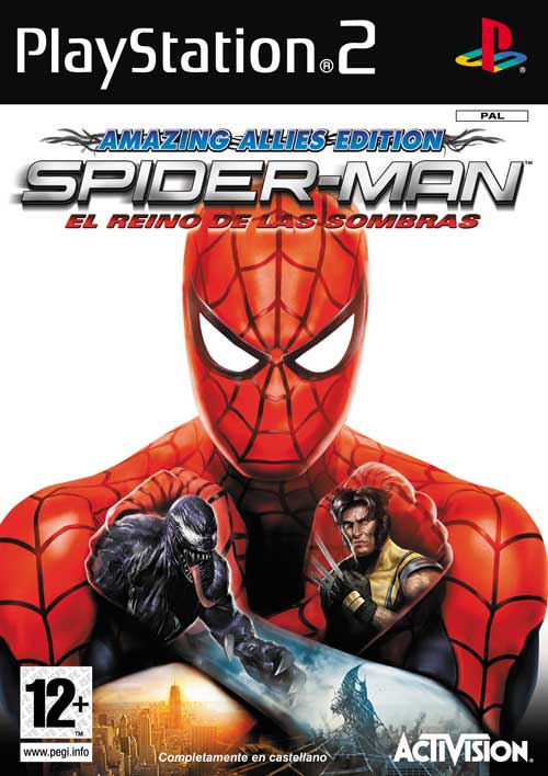 Caratula de Spider-Man: El Reino de las Sombras para PlayStation 2