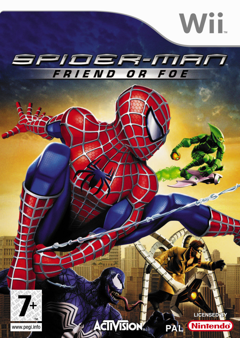 Caratula de Spider-Man: Friend or Foe para Wii