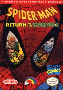 Caratula de Spider-Man: Return of the Sinister Six para Nintendo (NES)