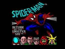 Pantallazo de Spider-Man: Return of the Sinister Six para Sega Master System