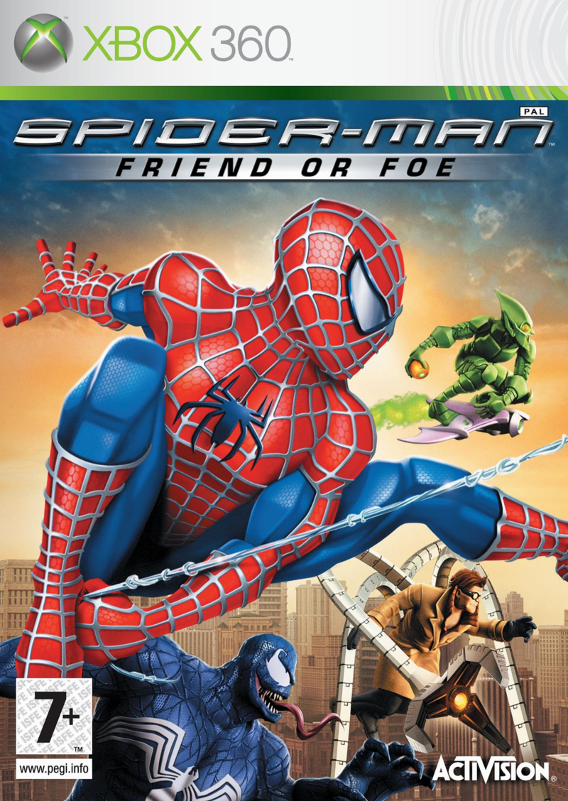 Caratula de Spider-Man : Friend or Foe para Xbox 360