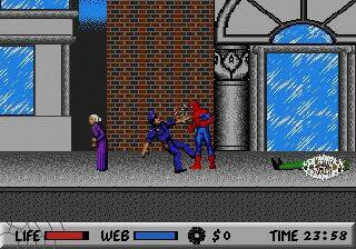 Pantallazo de Spider-Man Vs. The Kingpin para Sega Megadrive