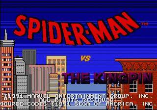 Pantallazo de Spider-Man Vs. The Kingpin para Sega Megadrive