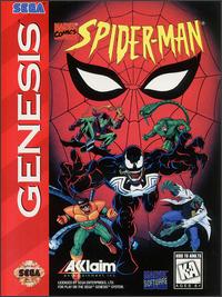 Caratula de Spider-Man para Sega Megadrive