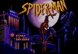 Pantallazo de Spider-Man para Sega Megadrive