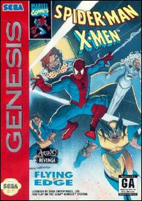Caratula de Spider-Man/X-Men: Arcade's Revenge para Sega Megadrive