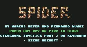 Pantallazo de Spider para Commodore 64