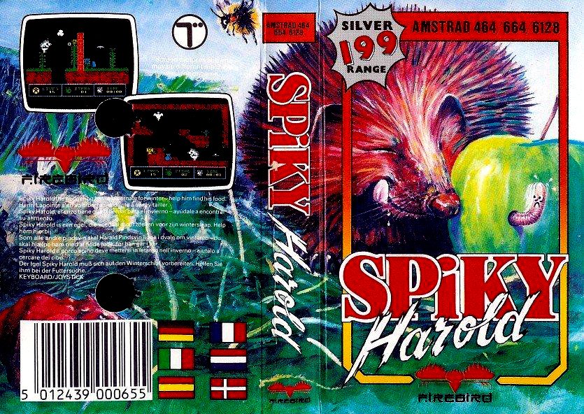 Caratula de Spiky Harold para Amstrad CPC