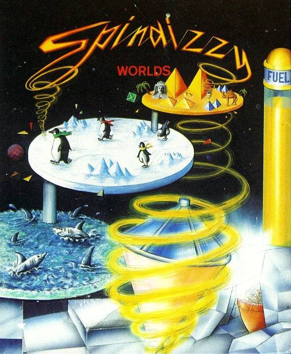 Caratula de Spindizzy Worlds para Amiga