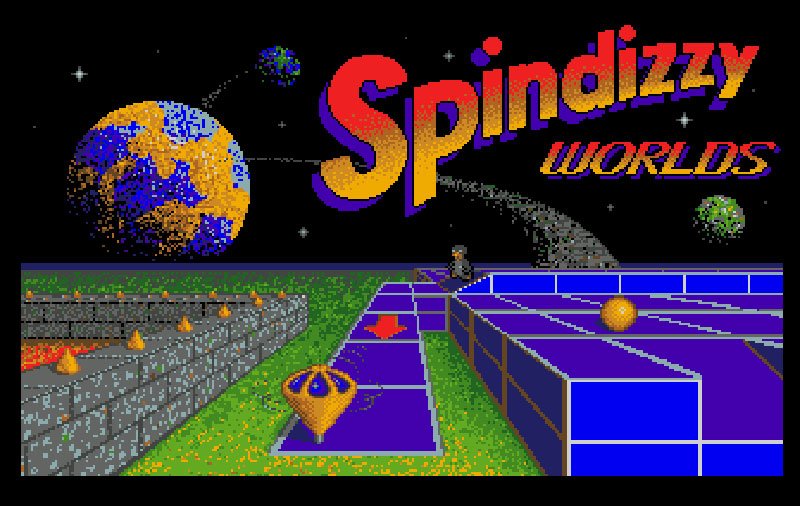Pantallazo de Spindizzy Worlds para Amiga