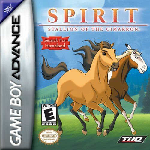 Caratula de Spirit: Stallion of the Cimarron -- Search for Homeland para Game Boy Advance