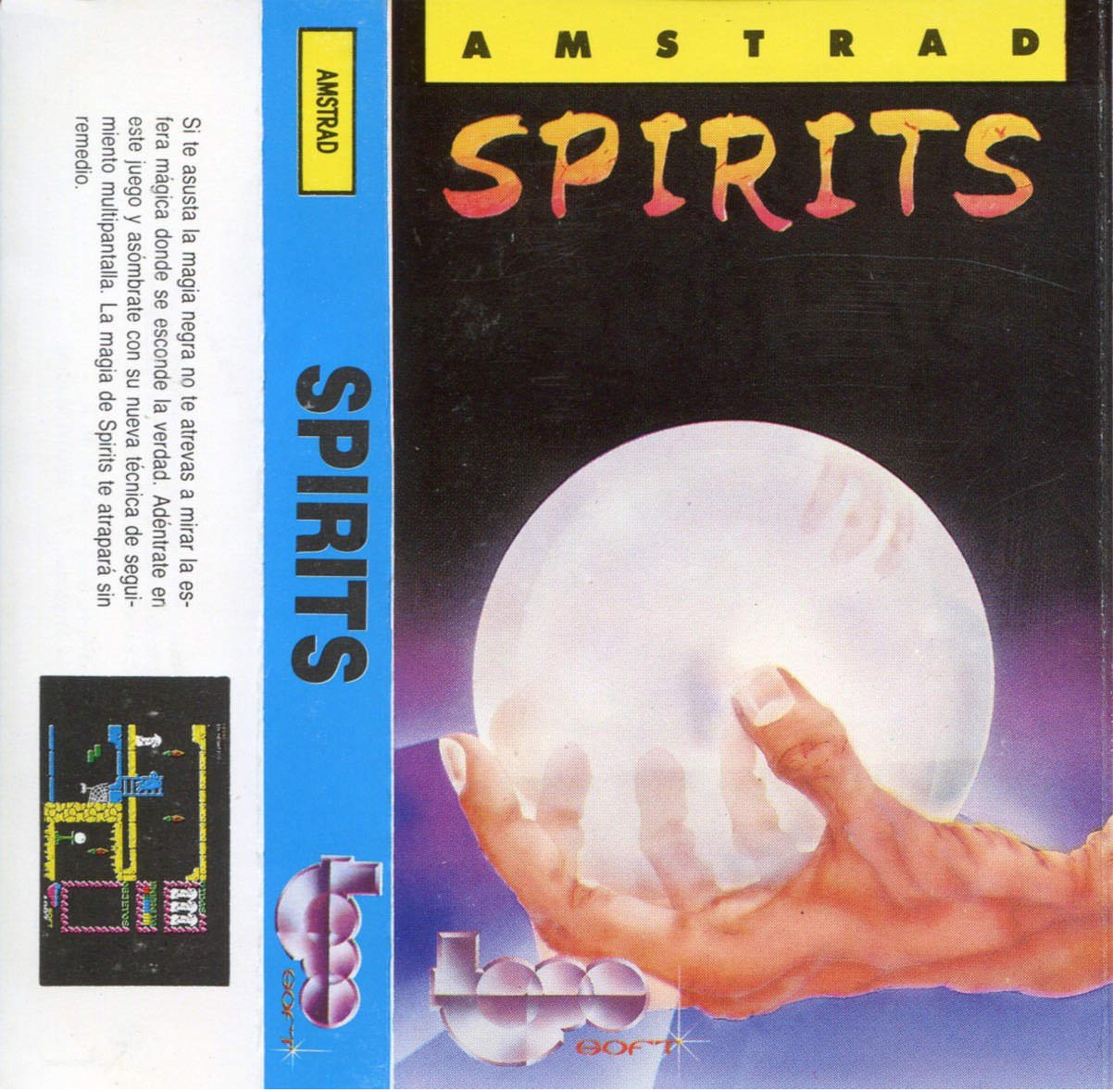 Caratula de Spirits para Amstrad CPC