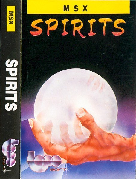 Caratula de Spirits para MSX