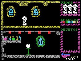 Pantallazo de Spirits para MSX