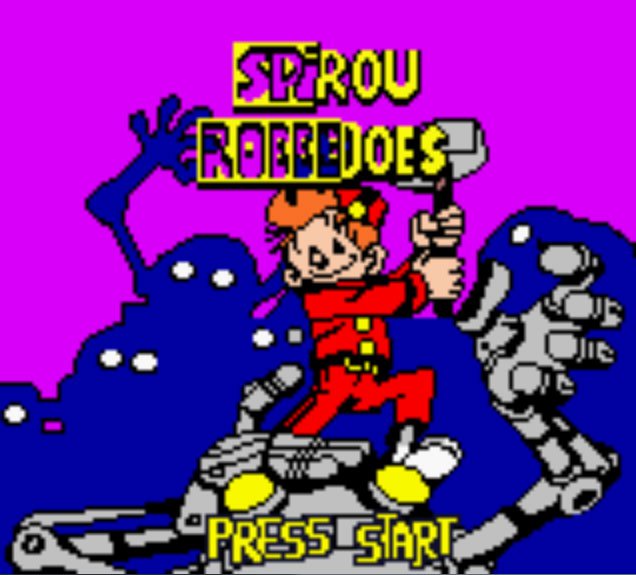 Pantallazo de Spirou: The Robot Invasion para Game Boy Color