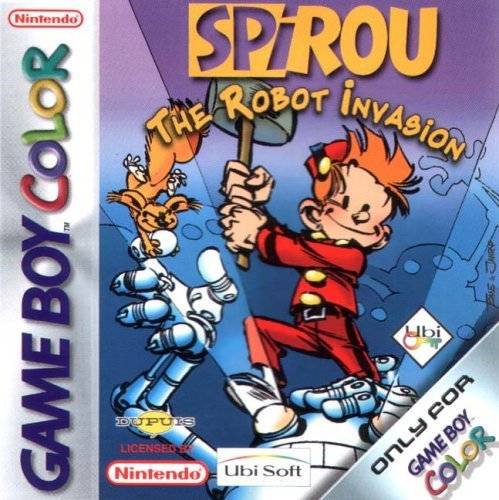 Caratula de Spirou: The Robot Invasion para Game Boy Color