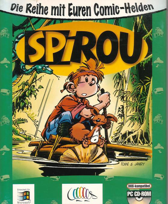 Caratula de Spirou para PC