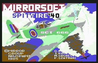 Pantallazo de Spitfire 40 para Commodore 64